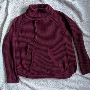 Womens Knit Turtleneck Sweater